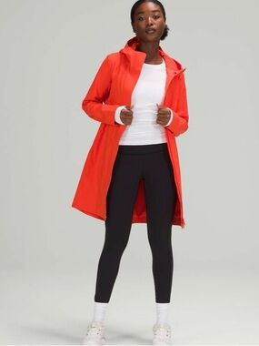 Lululemon Rain Rebel Jacket Autumn Red
